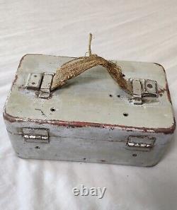 German metal box WW2 Emil Busch Optische Industrie Rathenow