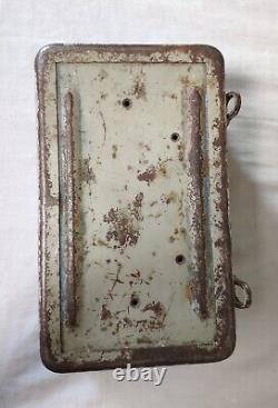 German metal box WW2 Emil Busch Optische Industrie Rathenow