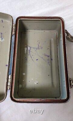 German metal box WW2 Emil Busch Optische Industrie Rathenow