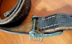 German original. Belt of a Wehrmacht soldier. WWII WW2