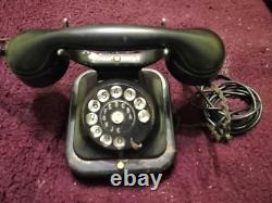 German original. German rotary telephone from Siemens. Wehrmacht. WWII WW2