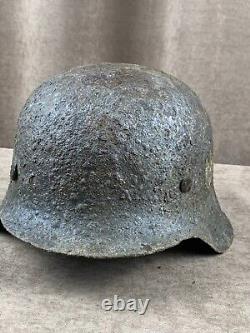 German original helmet. Wehrmacht. 1936-1945 WWII WW2