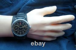 German pilot observer b-uhr military watch war2 ww2 type serviced working 6
