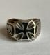 German silver ring. WW2