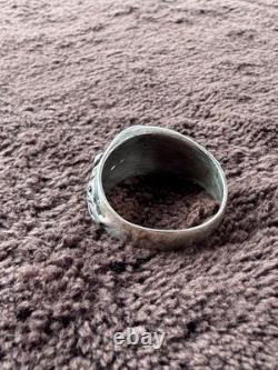 German silver ring. WW2