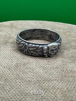 German silver ring. WW2