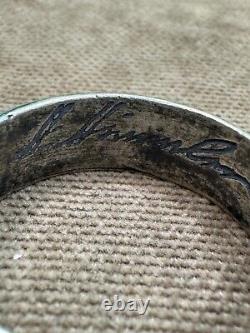 German silver ring. WW2