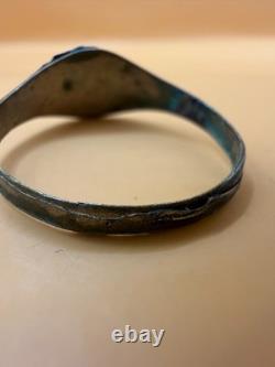 German silver soldier's ring. WWII