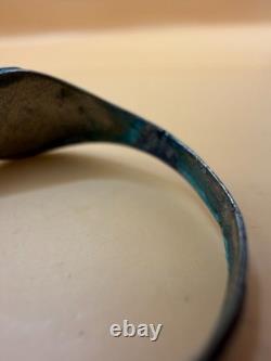 German silver soldier's ring. WWII