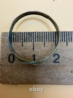 German silver soldier's ring. WWII