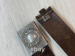 German soldier's belt. Wehrmacht 1939-1945 WW2