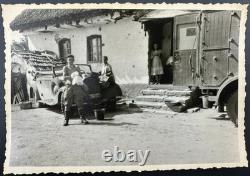 German soldiers entered the village during World War II