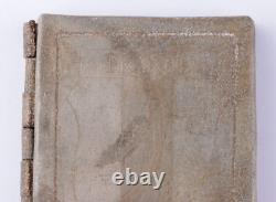 German trench art WW2 Cigarette case WW2 France division Shield Army Coat of arm