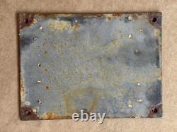 German wall sign. Wehrmacht 1936-1945 WW2