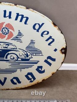 German wall sign. Wehrmacht 1936-1945 WW2
