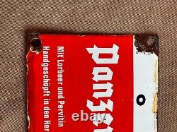 German wall sign. Wehrmacht 1939-1945 WWII WW2