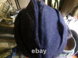 German ww2 blue cap original with tag perfect condition