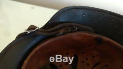 German ww2 m40 single decal Heer helmet excellent original untouched condition