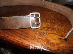 German ww2 officer belt perfect condition with markings 39,37 inches
