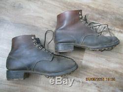 German ww2 original Wehrmacht M1937 ankle boots original and rare