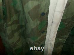 German ww2 paratrooper jacket with faded ww2 markings very good original conditi