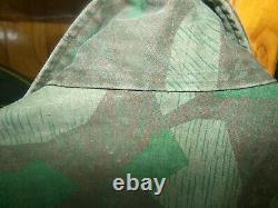 German ww2 paratrooper jacket with faded ww2 markings very good original conditi