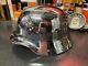 Harley Knucklehead Chromed WWII German helmet original Chopper