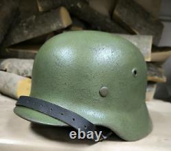 Helmet german original nice helmet M35 original WW2 WWII size 66 Free Shipping