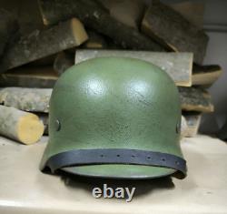 Helmet german original nice helmet M35 original WW2 WWII size 66 Free Shipping