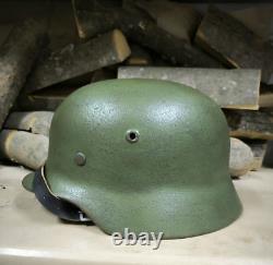 Helmet german original nice helmet M35 original WW2 WWII size 66 Free Shipping