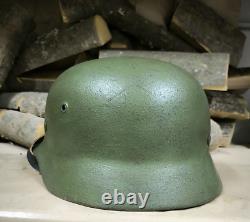 Helmet german original nice helmet M35 original WW2 WWII size 66 Free Shipping