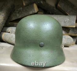 Helmet german original nice helmet M35 original WW2 WWII size 66 Free Shipping