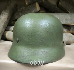 Helmet german original nice helmet M35 original WW2 WWII size 66 Free Shipping