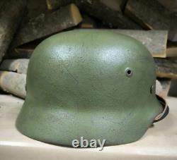 Helmet german original nice helmet M35 original WW2 WWII size 66 Free Shipping