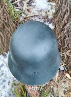 Helmet german original nice helmet M35 size 62 original WWII german helmet WW2