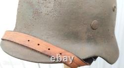Helmet german original nice helmet M35 size 64 have a number WW2 WWII