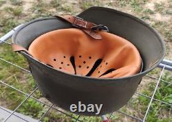 Helmet german original nice helmet M35 size 64 have a number WW2 WWII