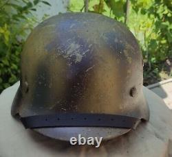 Helmet german original nice helmet M35 size 66 have a number original WW2 WWII