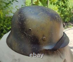 Helmet german original nice helmet M35 size 66 have a number original WW2 WWII