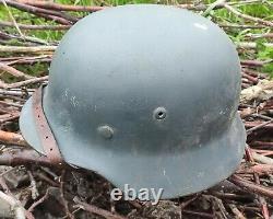 Helmet german original nice helmet M35 size 66 original WW2 WWII