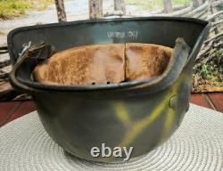 Helmet german original nice helmet M35 size 66 stamp WW2 WWII RARE large size