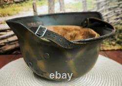 Helmet german original nice helmet M35 size 66 stamp WW2 WWII RARE large size