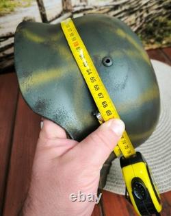 Helmet german original nice helmet M35 size 66 stamp WW2 WWII RARE large size