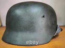 Helmet german original nice helmet M35 size 68 original WW2 WWII