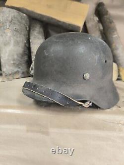 Helmet german original nice helmet M40 original WW2 WWII size 64