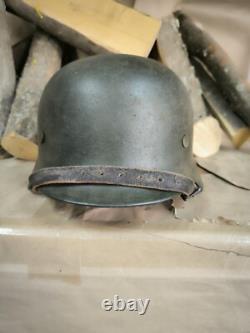 Helmet german original nice helmet M40 original WW2 WWII size 64