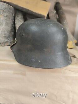 Helmet german original nice helmet M40 original WW2 WWII size 64