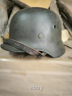 Helmet german original nice helmet M40 original WW2 WWII size 64 Helmet german original nice helmet M40 original WW2 WWII size 64