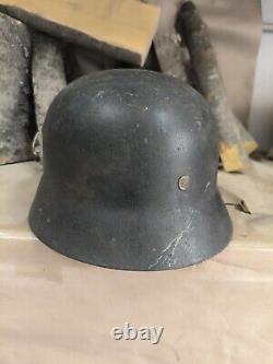 Helmet german original nice helmet M40 original WW2 WWII size 64