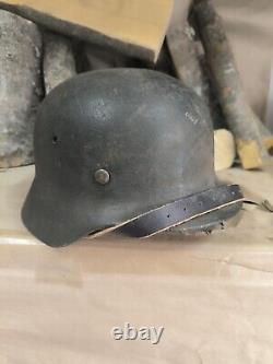 Helmet german original nice helmet M40 original WW2 WWII size 64